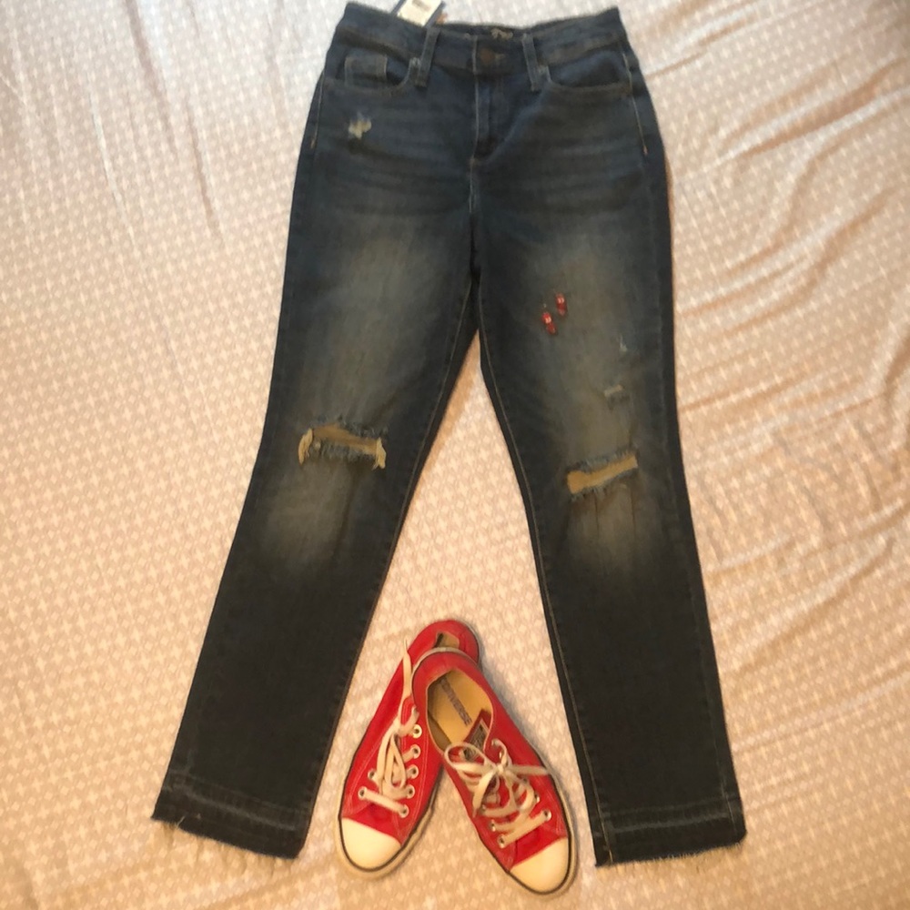 Universal Thread High Rise Straight Jeans 2/26R - Picture 2 of 7